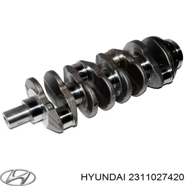Коленвал 2311027420 Hyundai/Kia