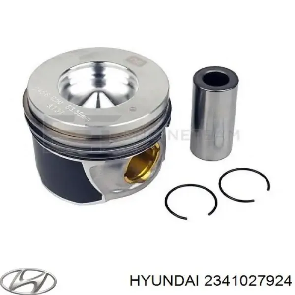 Поршня, 2-й ремонт на Hyundai Tucson I JM
