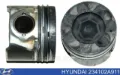 Поршень с пальцем без колец, STD GOETZE 8771128STD