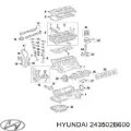 Шестерня впускного распредвала KIA Soul AM
