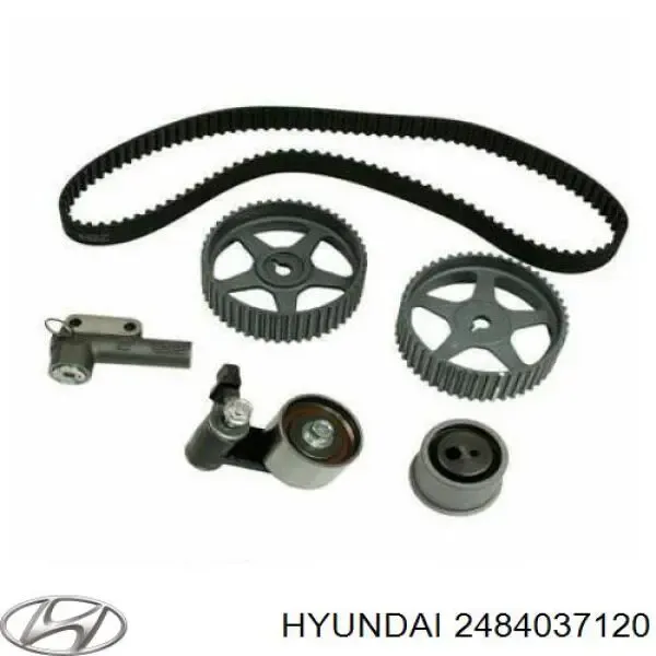 Натяжной ролик ремня ГРМ Hyundai/Kia 2484037120 цена, от
