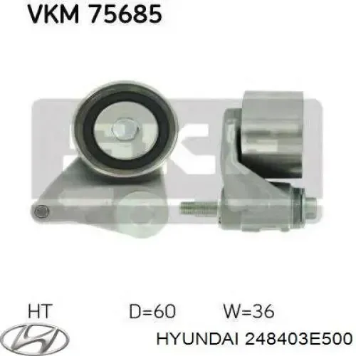 248403E500 Hyundai/Kia Ролик натяжителя ремня ГРМ