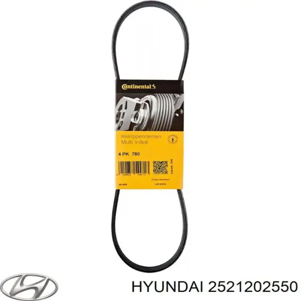 Клиновый ремень Hyundai/Kia 2521202550 цена, от