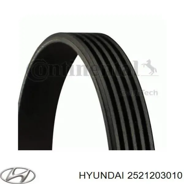 Клиновый ремень Hyundai/Kia 2521203010 цена, от