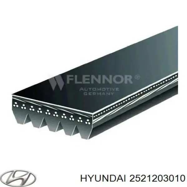 Купить 2521203010 Hyundai/Kia Ремень генератора