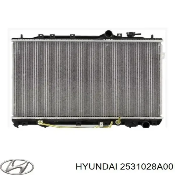 Радиатор 2531028A00 Hyundai/Kia