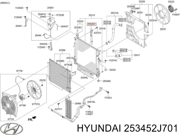  253452J701 Hyundai/Kia
