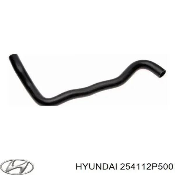 Патрубок радиатора 254112P500 Hyundai/Kia
