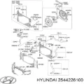 Прокладка крышки расширительного бачка HYUNDAI 2544226100