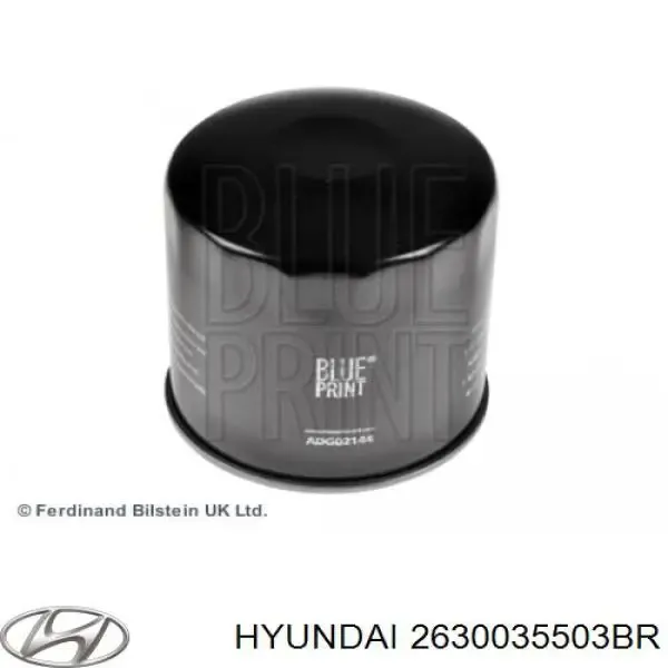 2630035503BR Hyundai/Kia Масляный фильтр двигателя