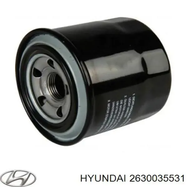 Фильтр масла Hyundai/Kia 2630035531