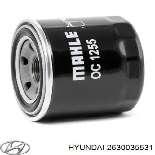 2630035531 Hyundai/Kia Масляный фильтр двигателя