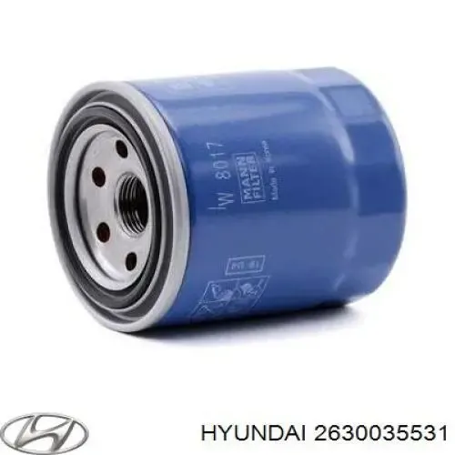 Фильтр очистки масла центробежный Hyundai/Kia 2630035531 цена, от