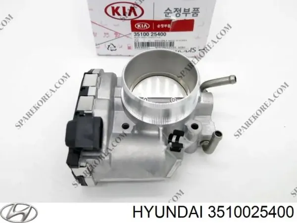 Дроссельная заслонка в сборе Hyundai/Kia 3510025400 цена, от