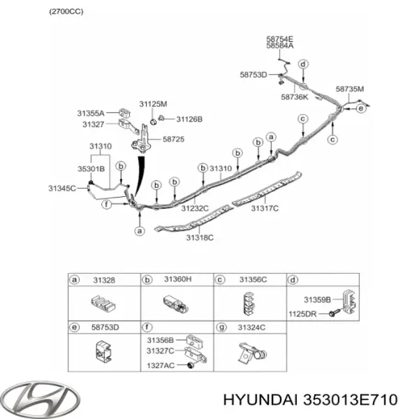  353013E710 Hyundai/Kia