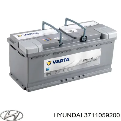 Аккумуляторная батарея Хёндэ 105 А/ч 12 В (3711059200)