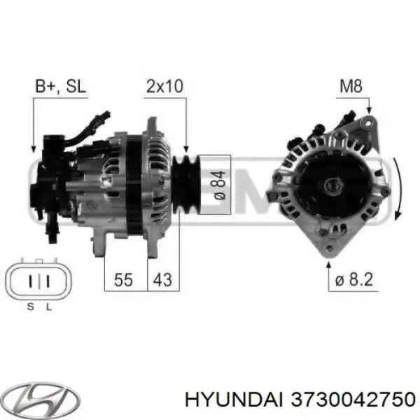 Купить MD111932 Mitsubishi Генератор