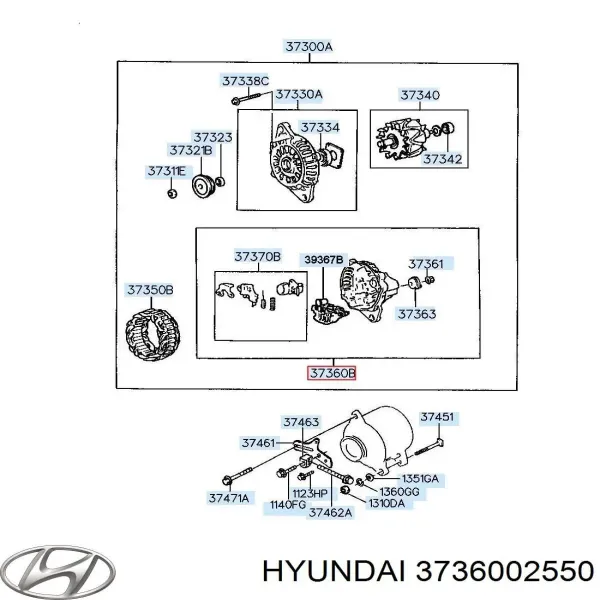  3736002550 Chrysler
