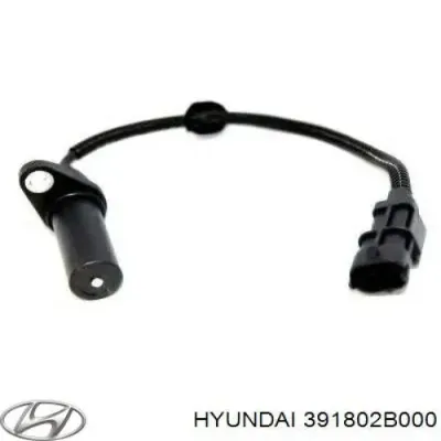 Датчик положения (оборотов) коленвала HYUNDAI 391802B000