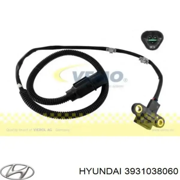 Датчик положения коленчатого вала Hyundai/Kia 3931038060 цена, от