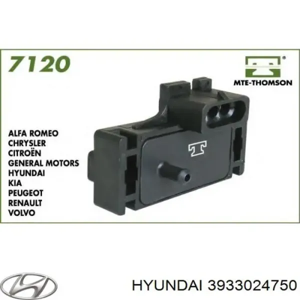 ДаД Hyundai/Kia 3933024750
