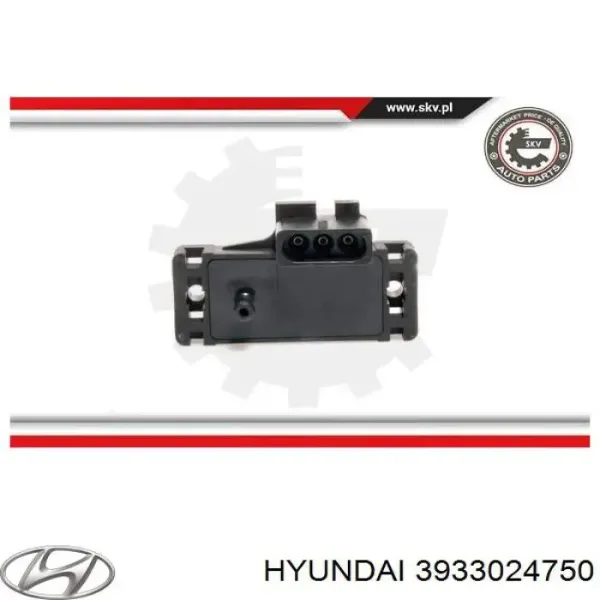 3933024750 Hyundai/Kia Датчик давления воздуха