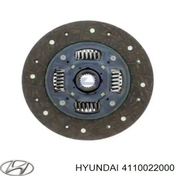 Диск сцепления Hyundai Lantra I