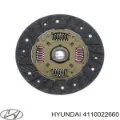 Диск сцепления HYUNDAI 4110022660