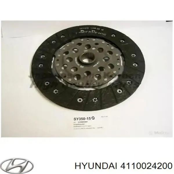 Диск сцепления ведомый на Hyundai Santa Fe II CM