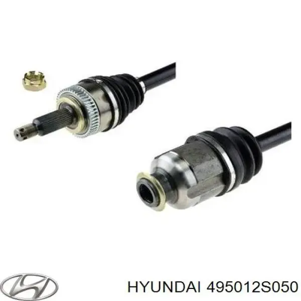 Правая полуось 495012S050 Hyundai/Kia