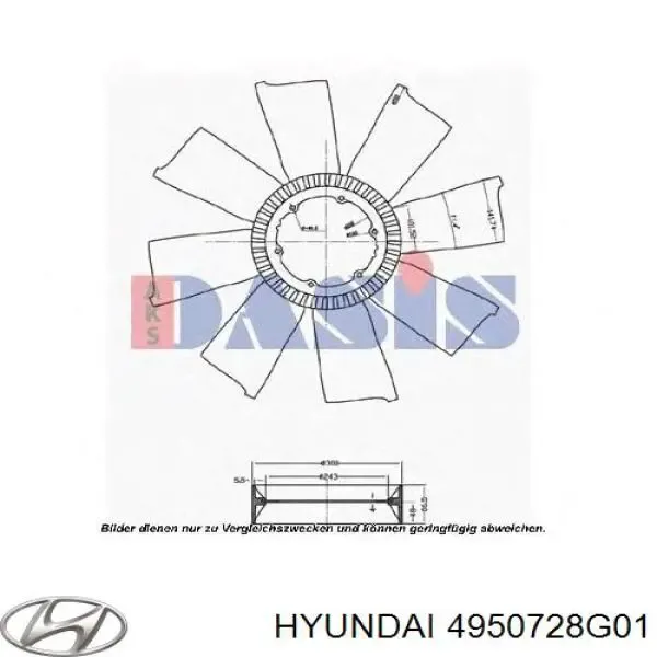 ШРУС наружный передний 4950728G01 Hyundai/Kia