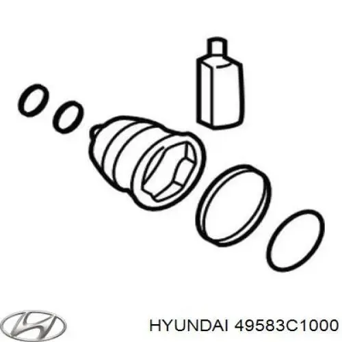 Пыльник ШРУСа внутренний 49583C1000 Market (OEM)