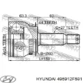 ШРУС наружный передний левый MARKET (OEM) XX495012F510