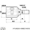 ШРУС внутренний HYUNDAI 495921H010
