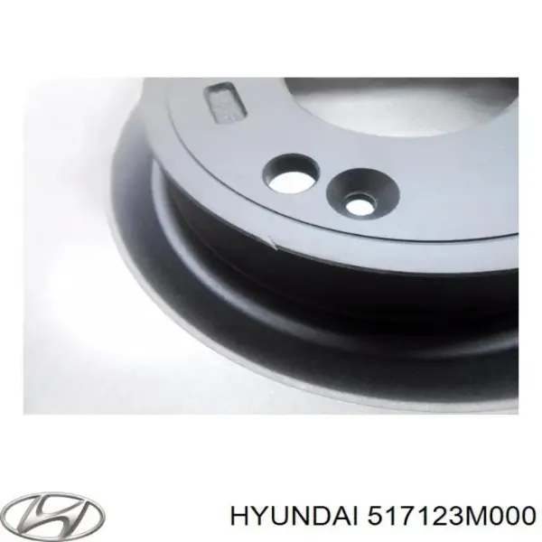 Передние тормозные диски 51712B1500 Hyundai/Kia