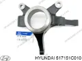 Цапфа передняя левая Hyundai Getz 