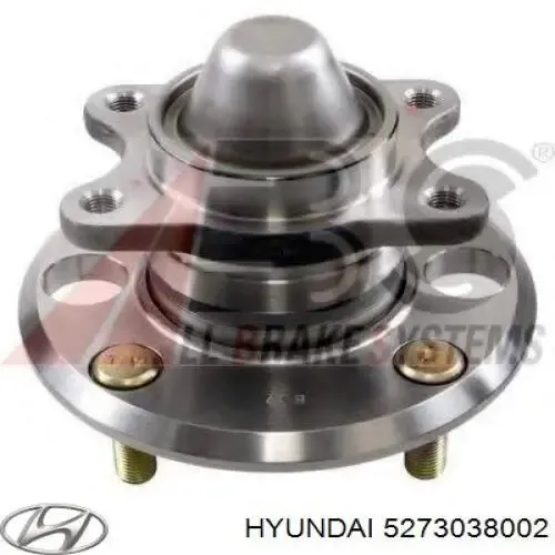 Задняя ступица 5273038002 Hyundai/Kia