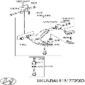 Пыльник опоры шаровой нижней Hyundai Accent MC
