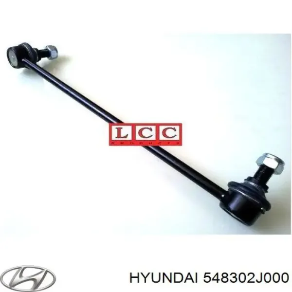 Стойка переднего стабилизатора левая 548302J000 Hyundai/Kia