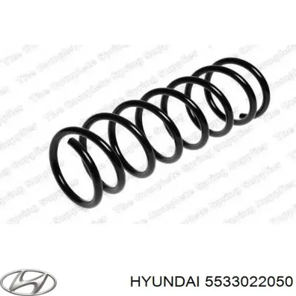 Пружина подвески задняя на Hyundai Accent I 