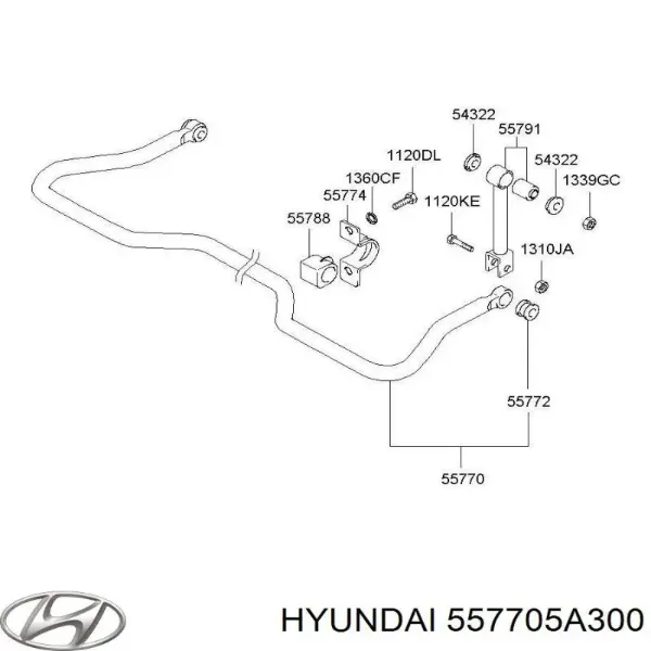  557705A300 Hyundai/Kia