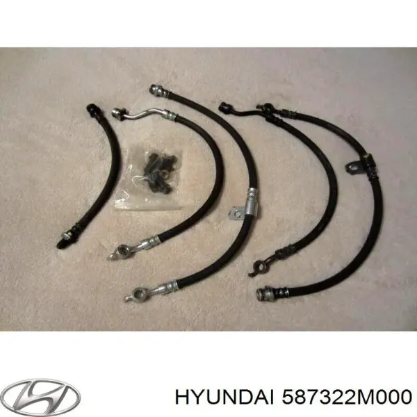 Шланг тормозной передний правый 587322M000 Hyundai/Kia