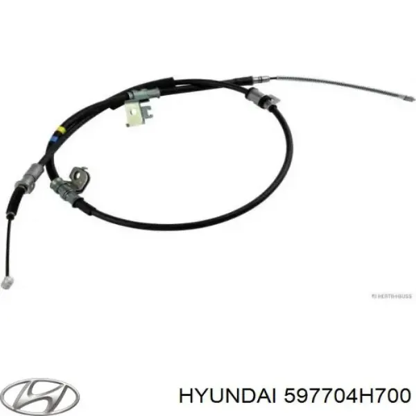 Задний правый трос ручника H07CBLSD05570 KAP