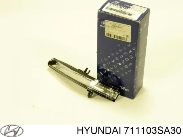 Стойка кузова передняя левая 711103SA30 Hyundai/Kia