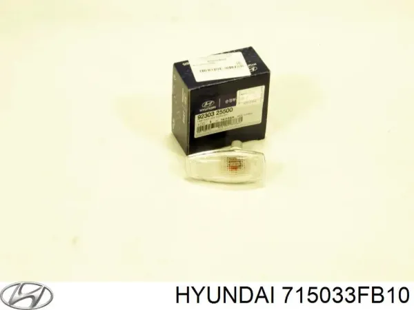 Крыло заднее левое 715033FB10 Hyundai/Kia