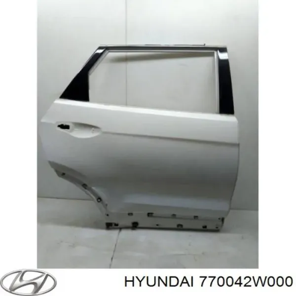 Дверь задняя правая 770042W000 Hyundai/Kia