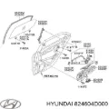 Мотор стеклоподъемника двери передней правой HYUNDAI 824604D000