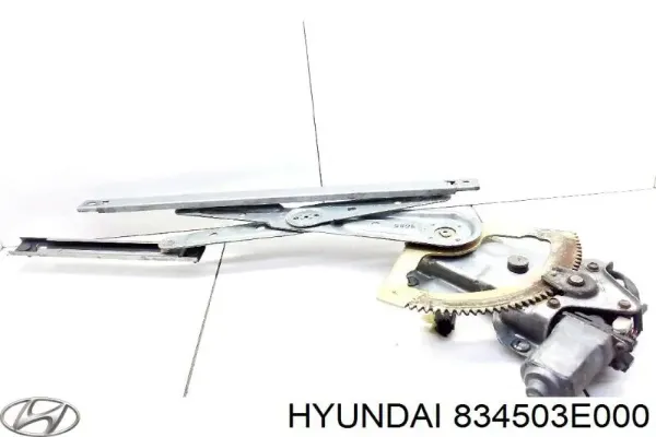 Мотор стеклоподъемника двери задней, левой на KIA Sorento I JC