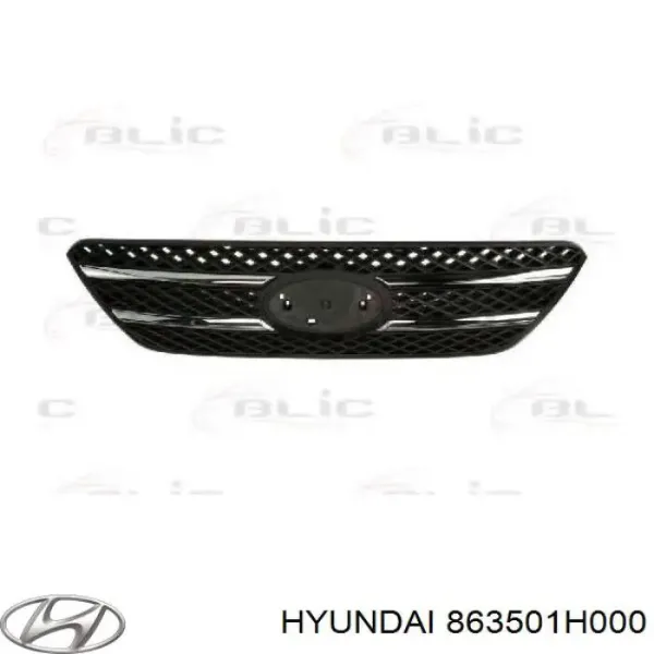 Решетка радиатора на KIA Ceed  ED