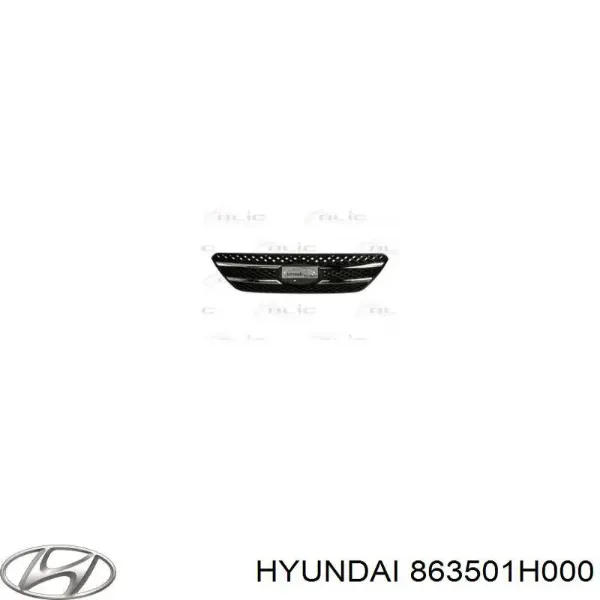  Решетка радиатора KIA Ceed 